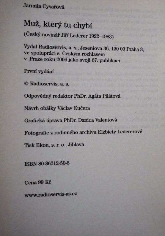 Muž, který tu chybí - Image 2