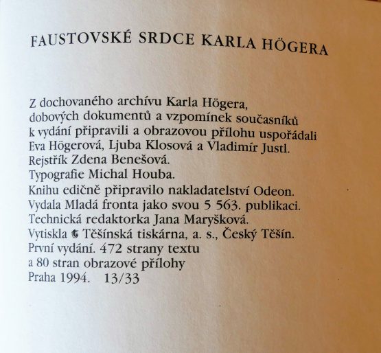 Faustovské srdce Karla Hogera - Image 2