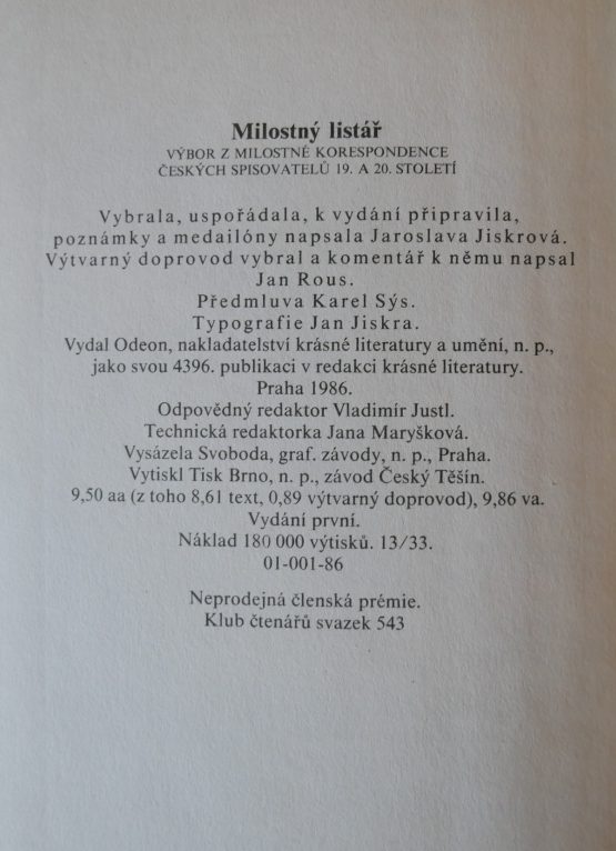 Milostný listář - Image 2