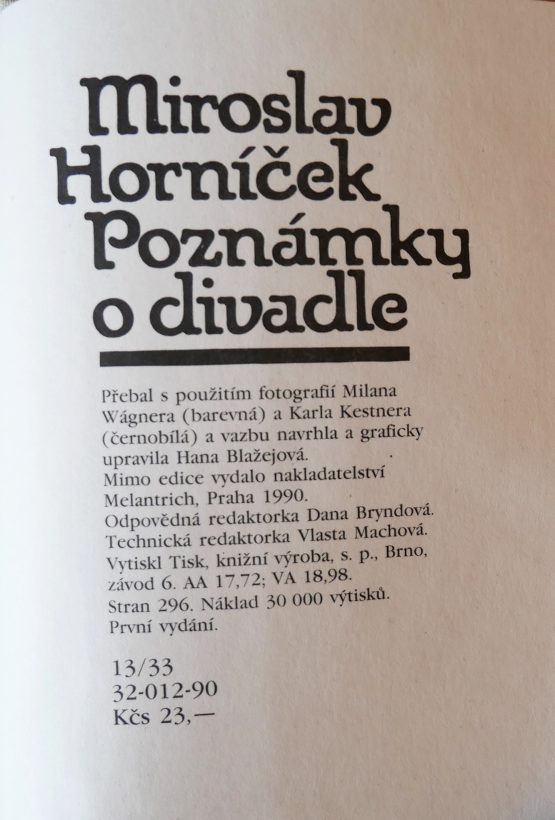 Poznámky o divadle - Image 2