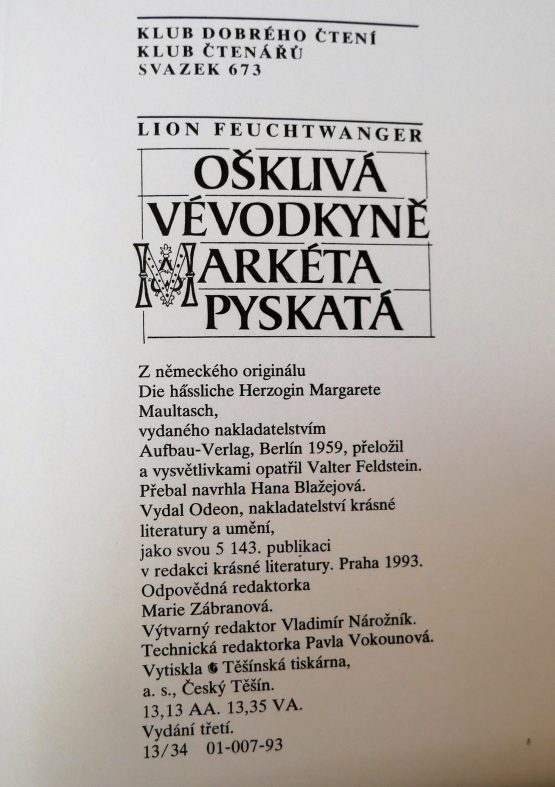 Ošklivá vévodkyně Markéta Pyskatá - Image 2