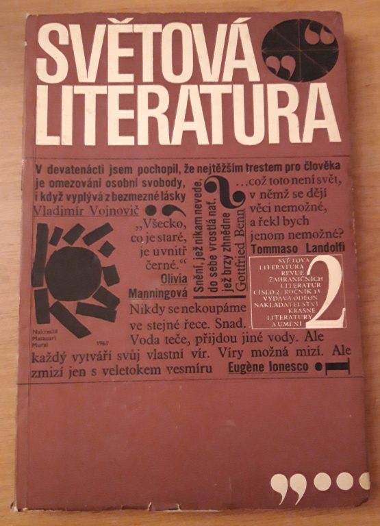 Světová literatura 2 / 1968