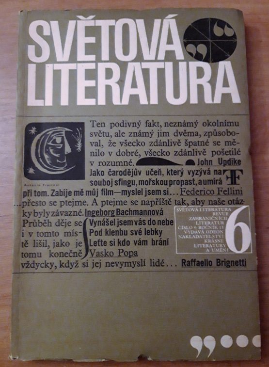 Světová literatura 6 / 1968
