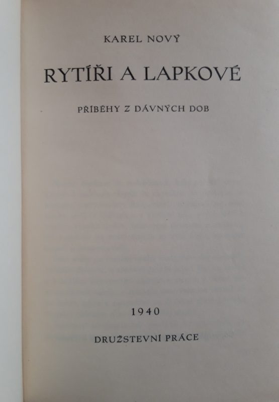 Rytíři a lapkové - Image 2
