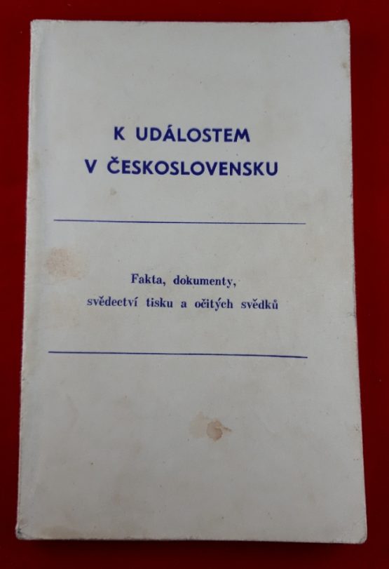 K událostem v Československu