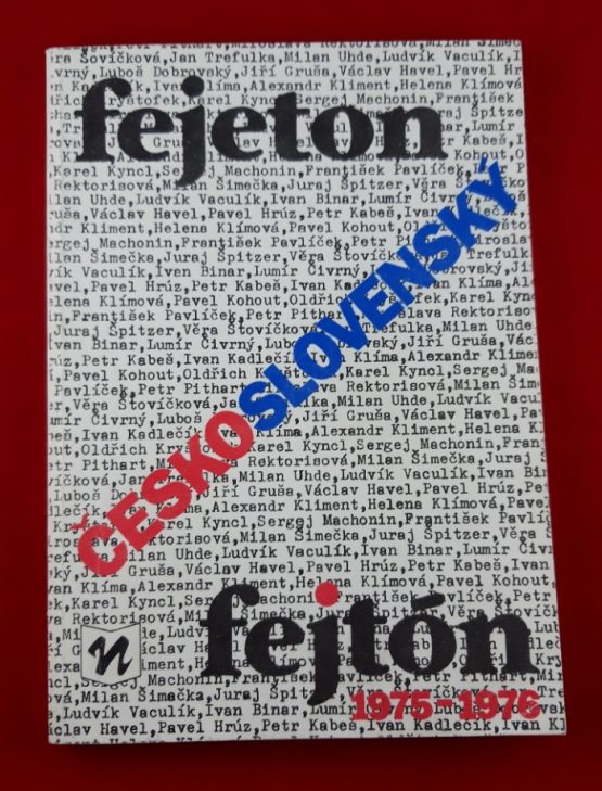 Československý fejeton / fejtón 1975-1976