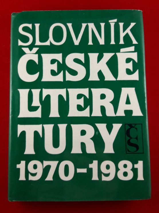 Slovník české literatury 1970-1981