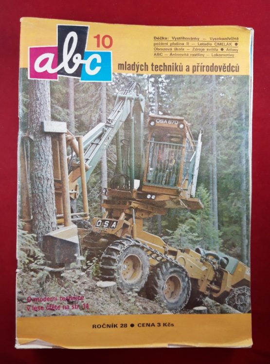 ABC mladých techniků a přírodovědců, ročník 28, POUZE čísla 10, 11, 12, 13, 14, 15, 16, 18, 24