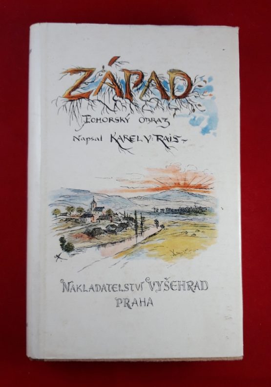 Západ - pohorský obraz