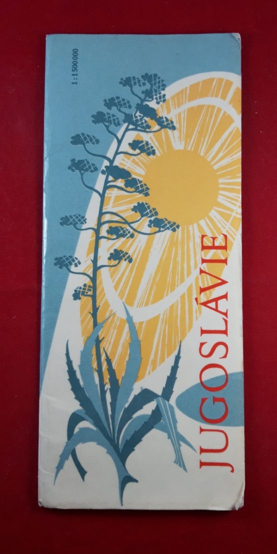 Jugoslávie  1 : 1 500 000