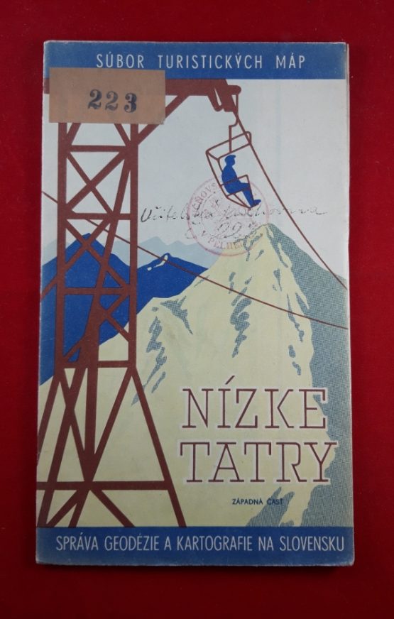 Nízke Tatry (západná časť) - súbor turistických máp 1 : 75 000