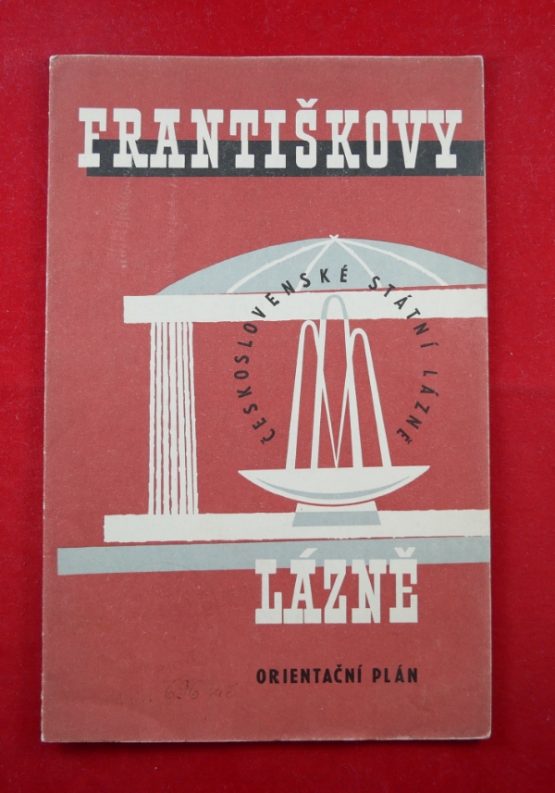 Františkovy lázně - orientační plán1 : 10 000