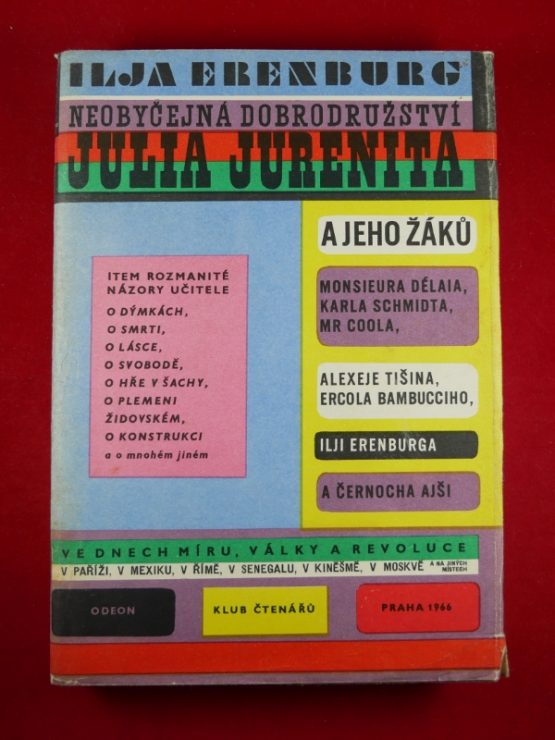 Neobyčejná dobrodružství Julia Jurenita a jeho žáků ...