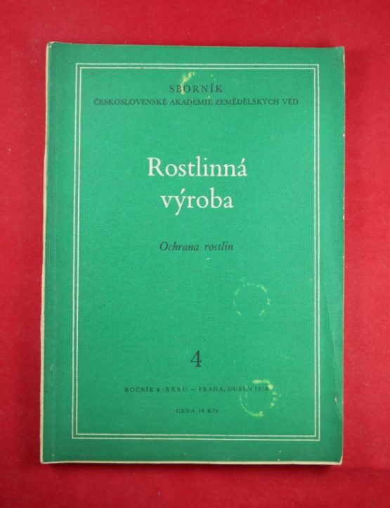 Rostlinná výroba - Ochrana rostlin 4