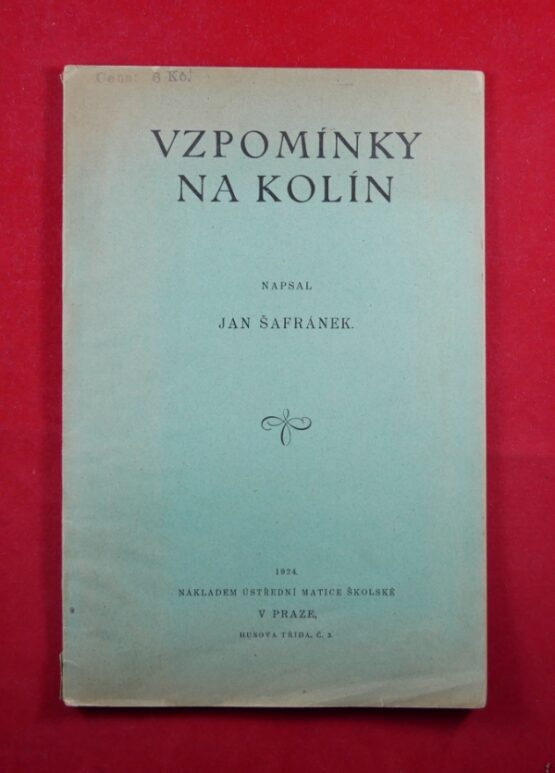 Vzpomínky na Kolín