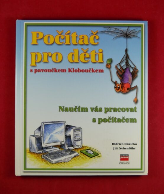 Počítač pro děti s pavoučkem Kloboučkem