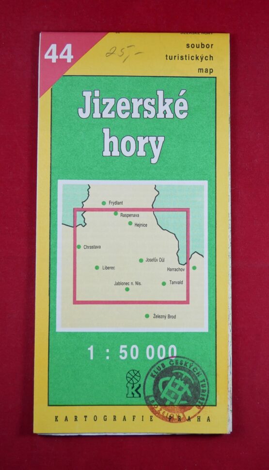 Jizerské hory, 1 : 50 000