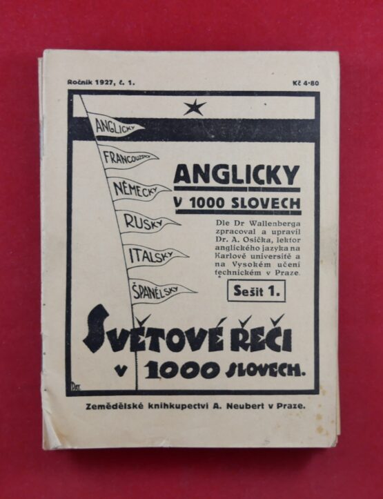 Anglicky v 1000 slovech sešit 1. - 10.