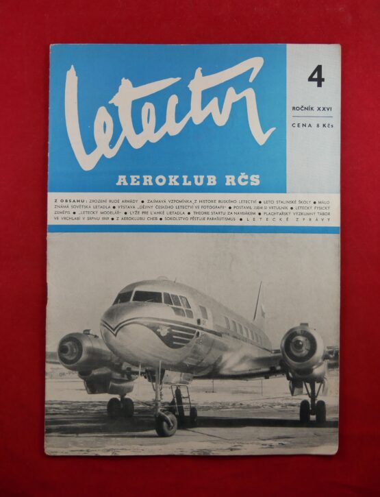 Letectví 4 / 1950, ročník XXVI