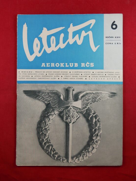 Letectví 6 / 1950, ročník XXVI
