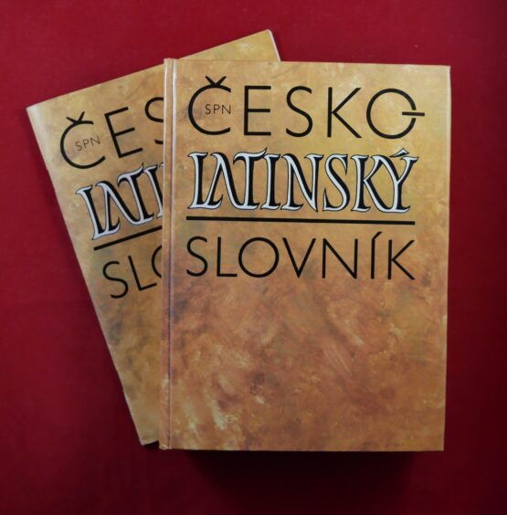 Česko - latinský slovník + příloha, starověké a současné latiny