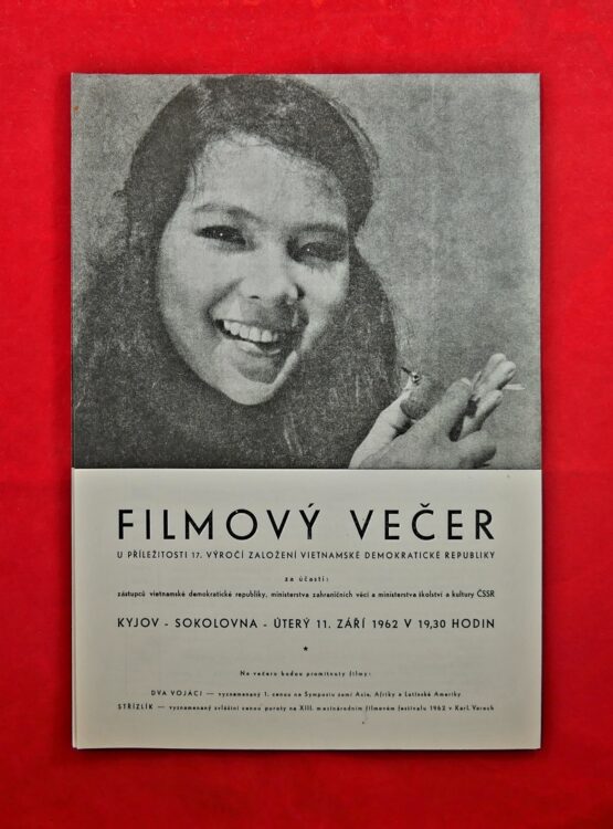 Filmový večer u příležitosti 17. výročí založení Vietnamské demokratické republiky, Kyjov 17. září 1962