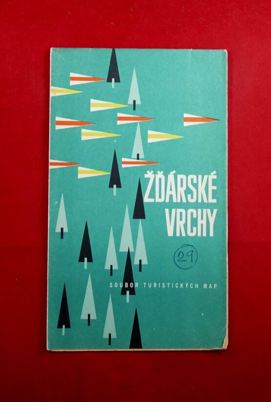Žďárské vrchy, soubor turistických map, 1 : 100 000