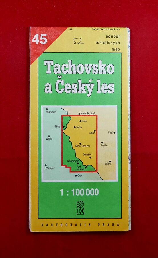 Tachovsko a Český les, 1 : 100 000