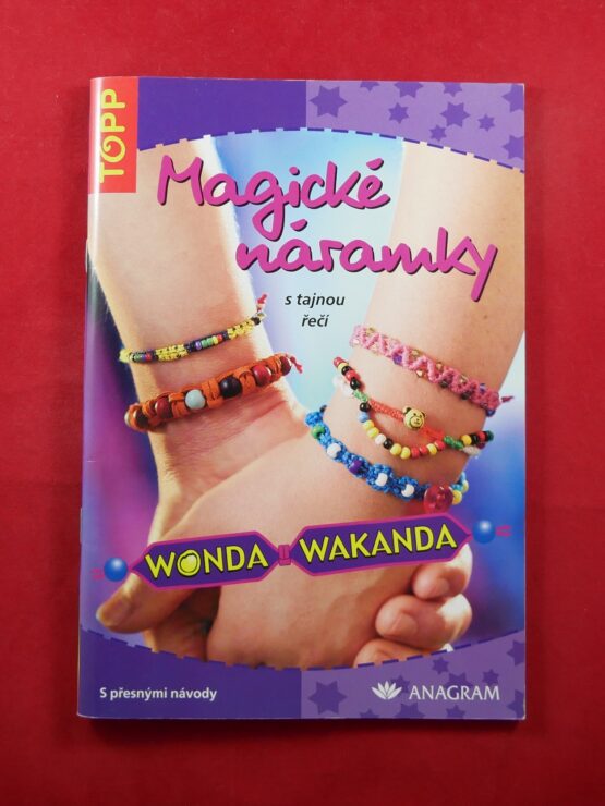 Magické náramky s tajnou řečí Wonda Wakanda s přesnými návody