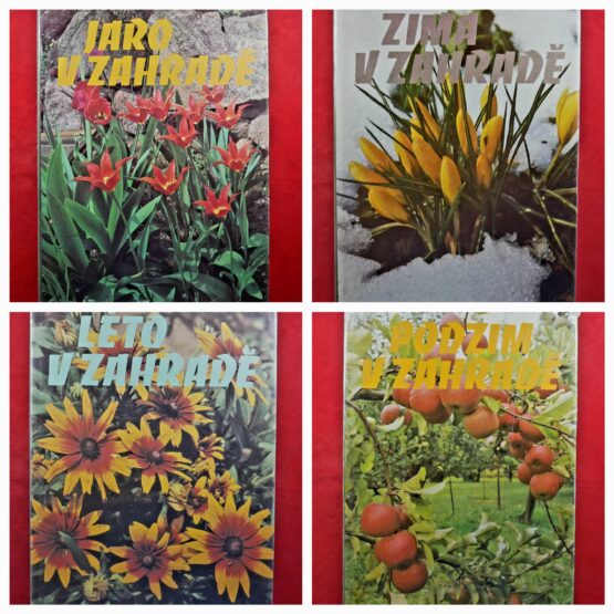 Jaro v zahradě / Léto v zahradě / Podzim v zahradě / Zima v zahradě (4 svazky)
