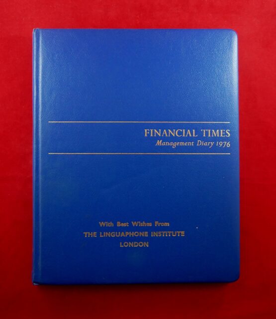 Diář 1976 Financial Times  Management Diary