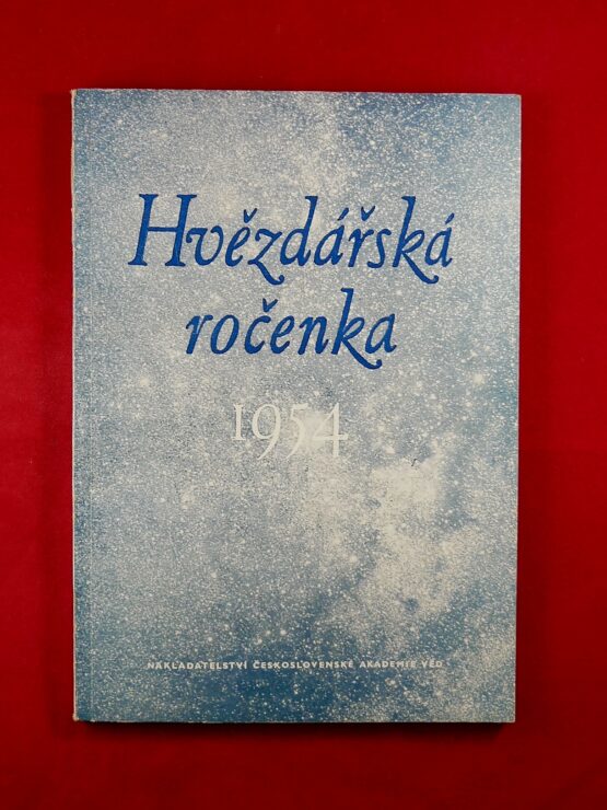 Hvězdářská ročenka na rok 1954, ročník XXX