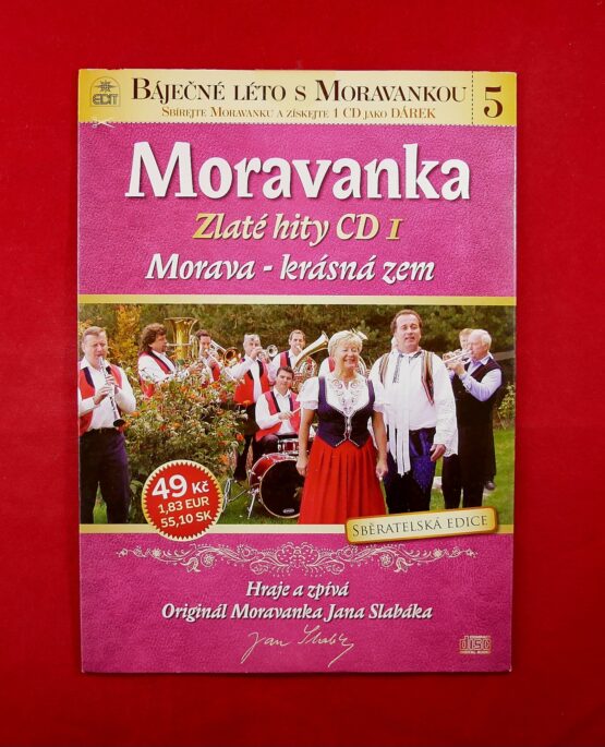 Báječné léto s Moravankou 5 - Moravanka : Morava - krásná zem (CD)