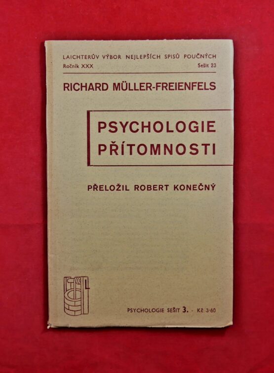 Psychologie přítomnosti sešit 3.