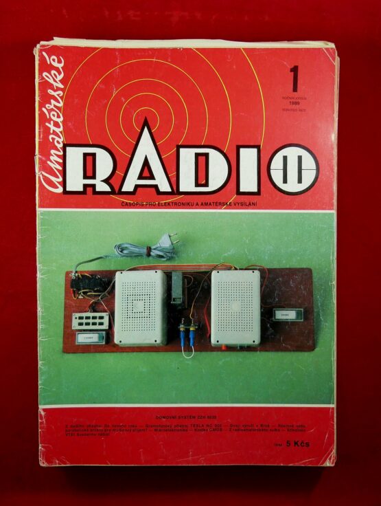 Amatérské rádio 1 - 12 / 1989, ročník XXXVIII