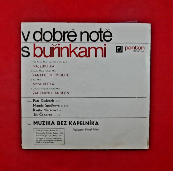 Muzika bez kapelníka - V dobré notě s buřinkami (SP) - Obrázek 2